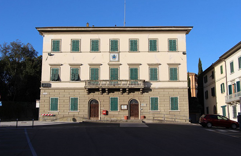 Inaugurazione del palazzo comunale di Lamporecchio