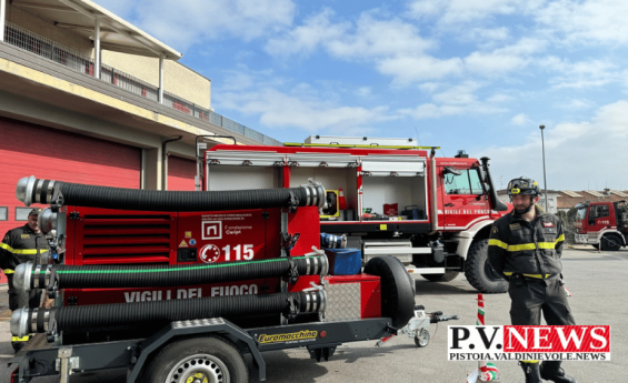 Pistoia, Fondazione Caript dona mezzi ai Vigili del Fuoco