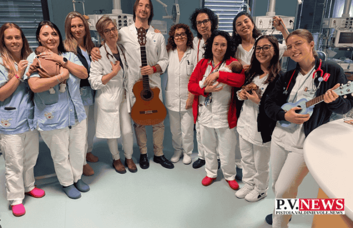 San Jacopo, musicoterapia in Neonatologia