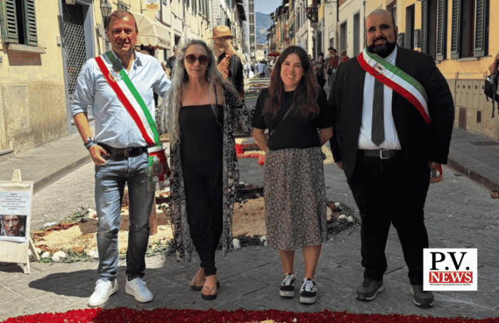 Pescia all’Infiorata di Scarperia nel segno di Pinocchio