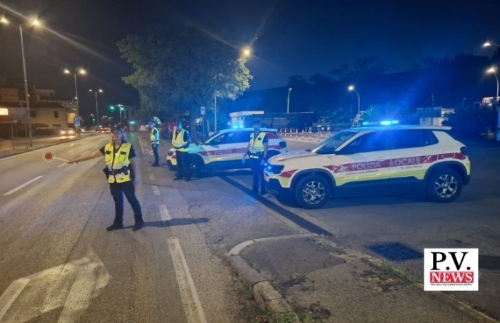 Altopascio, oltre 150 controlli con il servizio serale della Polizia Locale