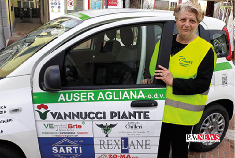 Agliana, nuovo mezzo Auser: più servizi sociali alle famiglie