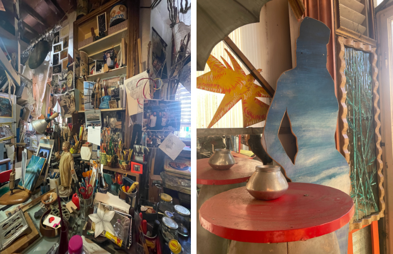 Opera con tonalità calde di Franco Benedetti