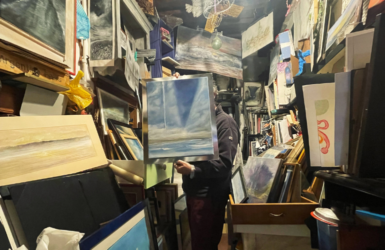 Bottega di Franco Benedetti a Pescia