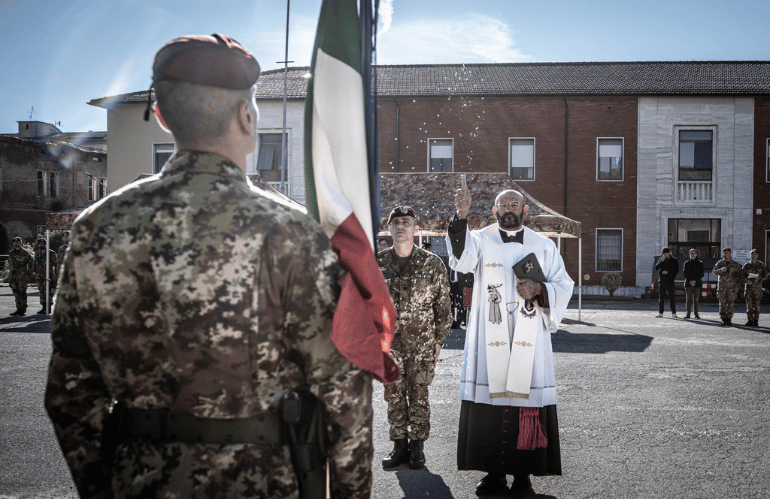 benedizione bandiera