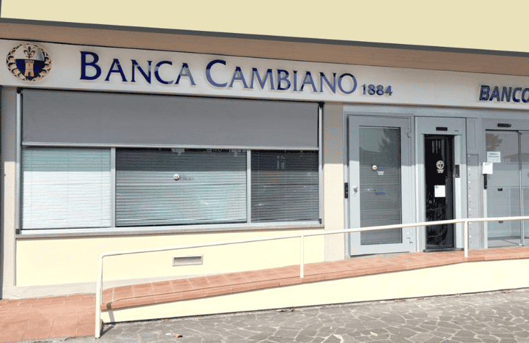 banca cambiano inaugurazione