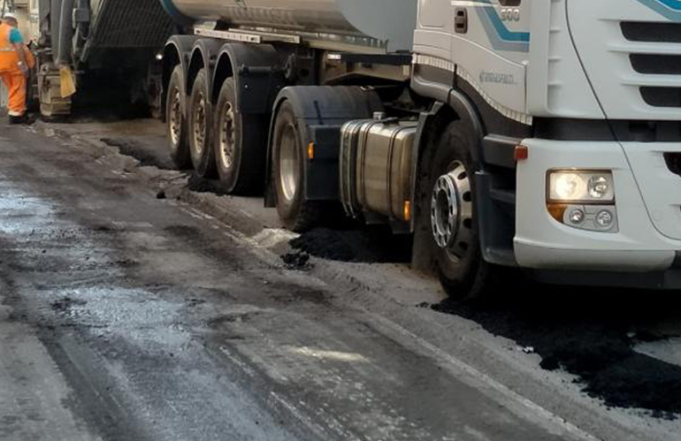 Giovedì al via lavori di asfaltatura in diverse strade cittadine