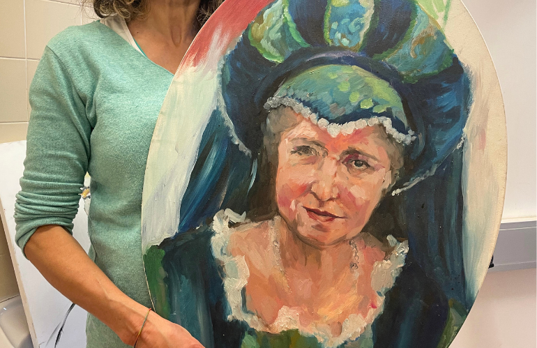 Valentina Grazzini tra scuola e atelier, sintesi del suo percorso artistico