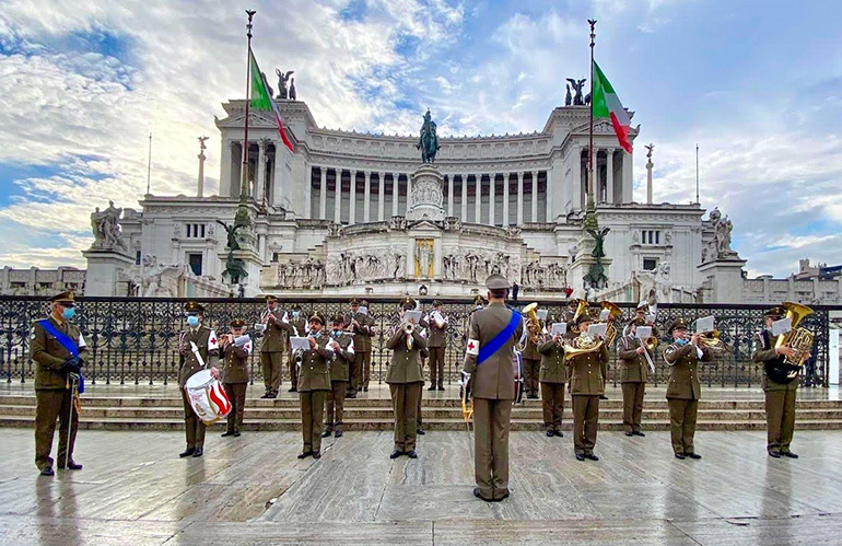 Concerto della Banda del Corpo Militare Volontario CRI