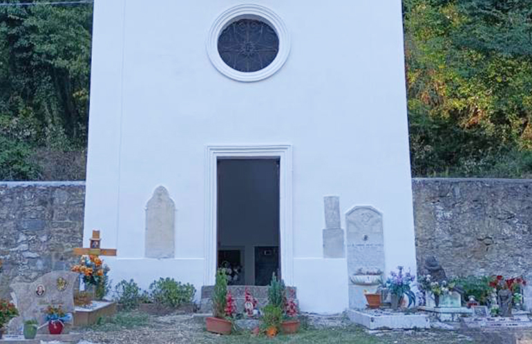 Conclusi i lavori al cimitero di Iano