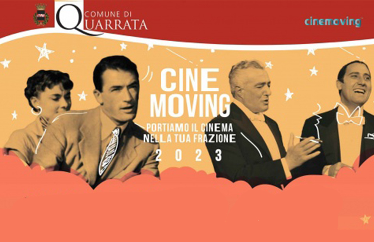 Quarrata: Cinemoving: torna il cinema all'aperto