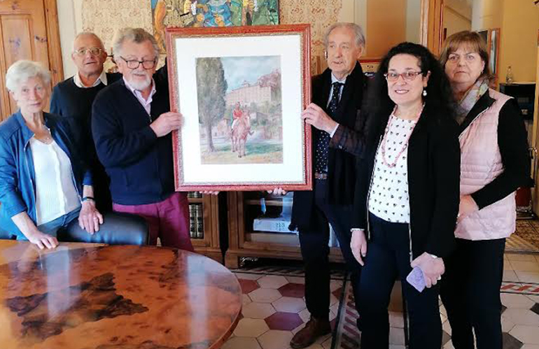 Collodinsieme dona alla Fondazione il dipinto con Garibaldi