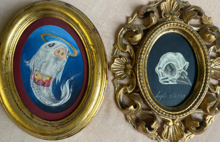 Lavori di aerografia artistica di Barbara Disperati su veicoli e mezzi di trasporto