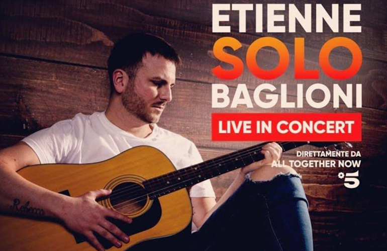 Etienne “Solo Baglioni” all'Estate Chiesinese