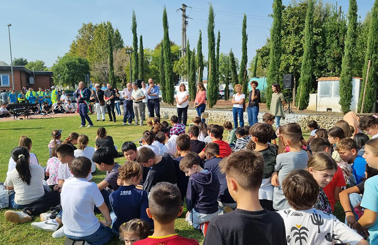 Inaugurato il Giardino dell’Abbraccio