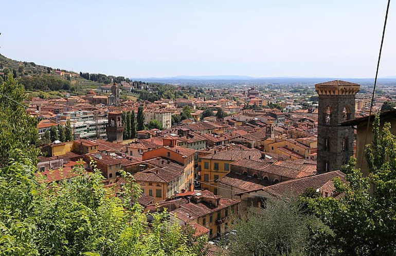 panorama Pescia