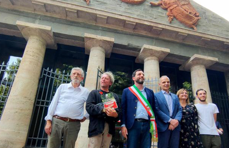 Inaugurato il restauro del Pantheon degli uomini illustri