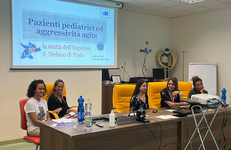 Grande interesse per il corso su pazienti pediatrici e aggressività