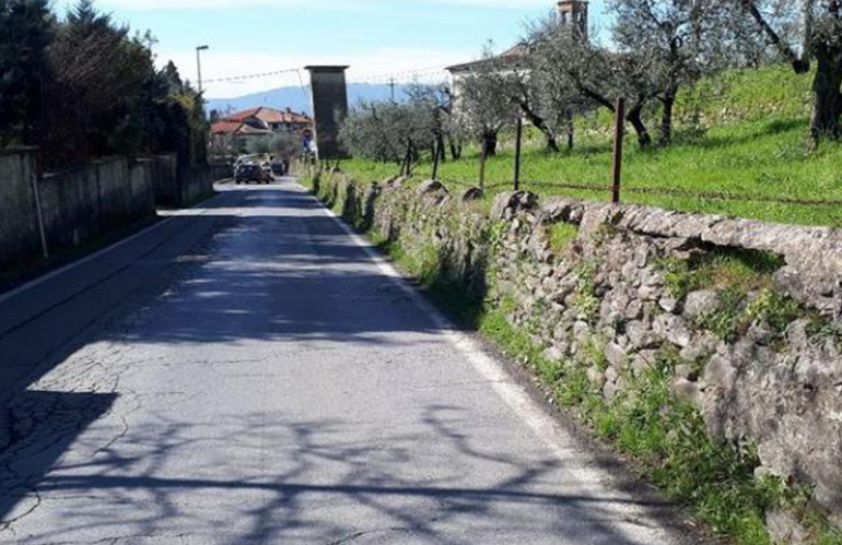 Ampliamento di via Crespole e Fabbriche a Candeglia