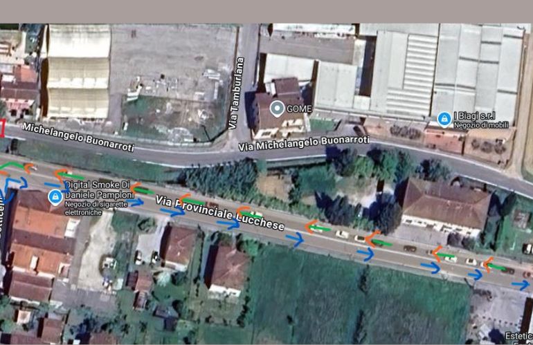 riapertura buggiano e uzzano doppio senso circolazione 1 agosto 2025